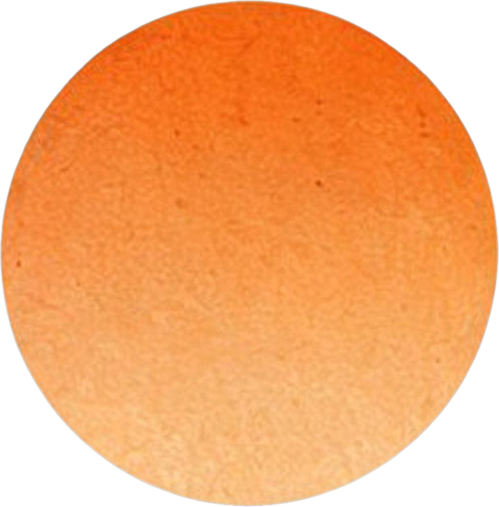 Gradient orange circular sun